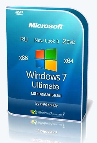 Microsoft Windows 7 Ultimate Ru x86-x64 SP1 NL3 (09.2020) 2DVD by OVGorskiy На Русском