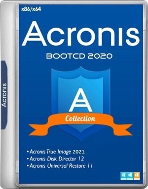 Acronis BootCD 2020 (v2020.10) by zz999 На Русском