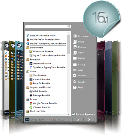 PortableApps.com Platform (17.1.1) На Русском