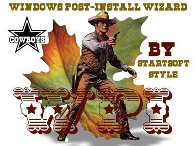 Windows Post-Install Wizard (WPI 04-2020) by StartSoft Cowboy Style Retro На Русском