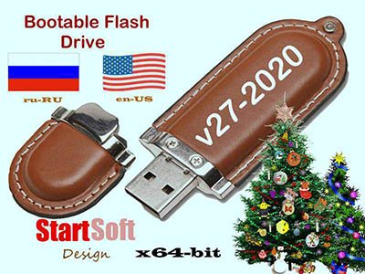 Simple Bootable Flash Drive (01-2021) by StartSoft Presentation На Русском